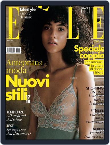 Elle Italia August 1st, 2017 Digital Back Issue Cover