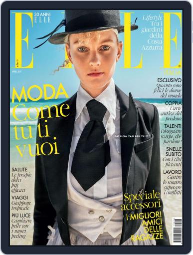 Elle Italia April 1st, 2017 Digital Back Issue Cover