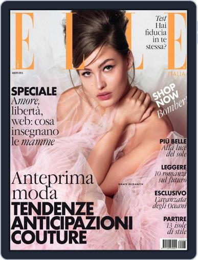 Elle Italia July 16th, 2016 Digital Back Issue Cover