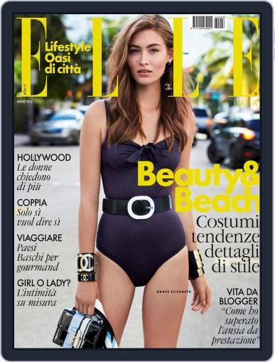Elle Italia May 16th, 2016 Digital Back Issue Cover