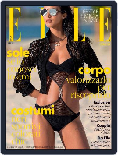 Elle Italia May 21st, 2015 Digital Back Issue Cover