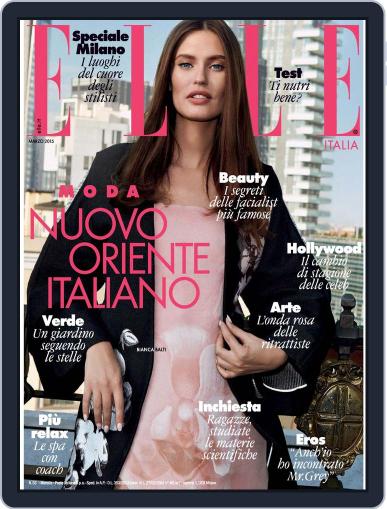 Elle Italia February 16th, 2015 Digital Back Issue Cover