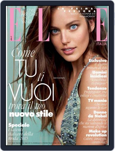 Elle Italia September 17th, 2014 Digital Back Issue Cover
