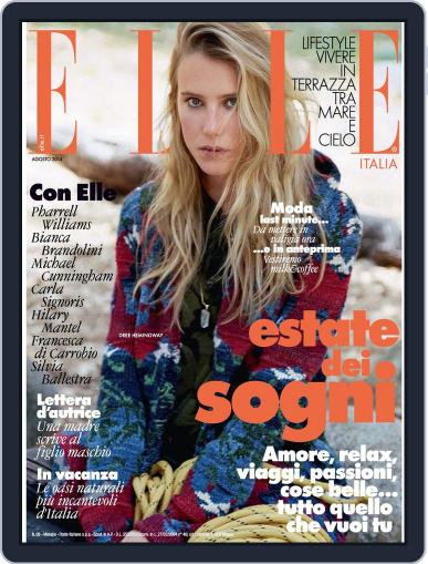 Elle Italia July 17th, 2014 Digital Back Issue Cover