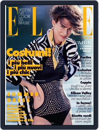 Elle Italia May 17th, 2014 Digital Back Issue Cover