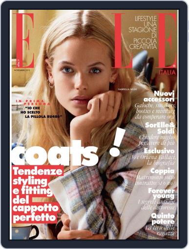Elle Italia October 16th, 2013 Digital Back Issue Cover