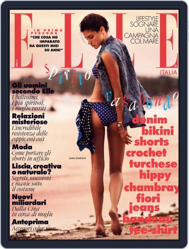 Elle Italia June 17th, 2013 Digital Back Issue Cover