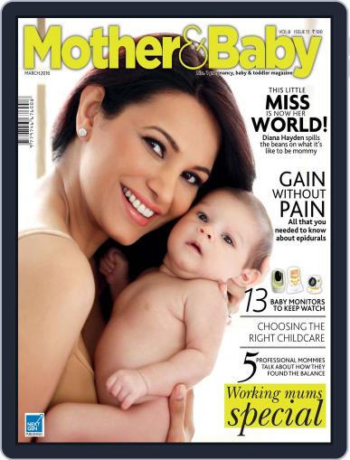Mother & Baby India March 1st, 2016 Digital Back Issue Cover