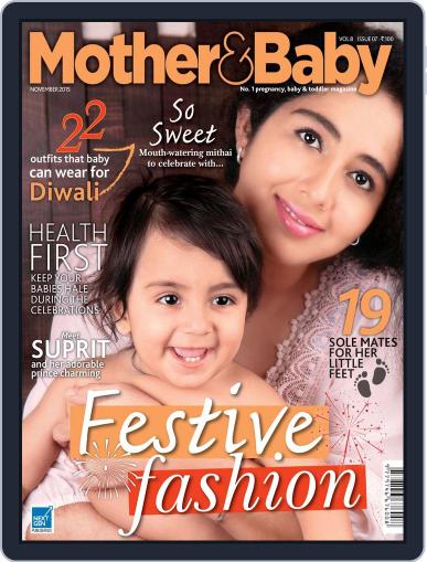 Mother & Baby India November 2nd, 2015 Digital Back Issue Cover