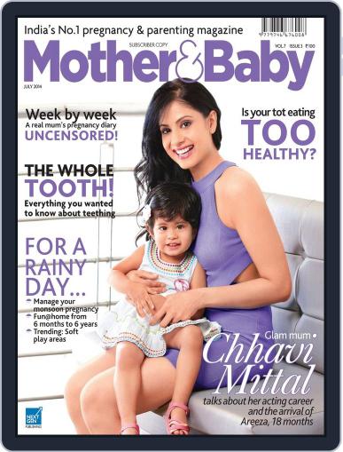 Mother & Baby India July 1st, 2014 Digital Back Issue Cover