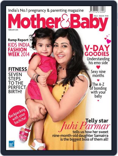 Mother & Baby India February 3rd, 2014 Digital Back Issue Cover