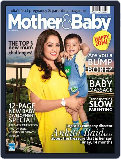 Mother & Baby India January 14th, 2014 Digital Back Issue Cover