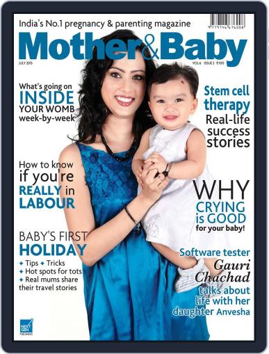 Mother & Baby India June 27th, 2013 Digital Back Issue Cover