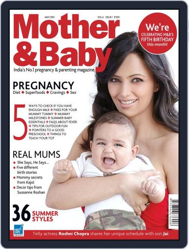 Mother & Baby India May 7th, 2013 Digital Back Issue Cover