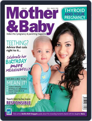 Mother & Baby India April 2nd, 2013 Digital Back Issue Cover