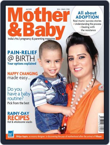 Mother & Baby India July 10th, 2012 Digital Back Issue Cover