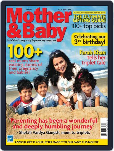 Mother & Baby India May 9th, 2011 Digital Back Issue Cover