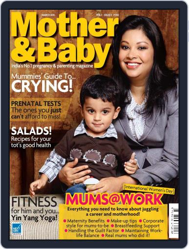 Mother & Baby India April 1st, 2011 Digital Back Issue Cover