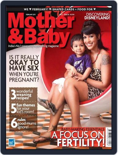 Mother & Baby India February 22nd, 2011 Digital Back Issue Cover