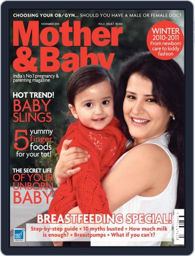 Mother & Baby India November 20th, 2010 Digital Back Issue Cover
