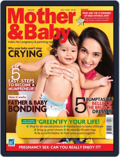 Mother & Baby India June 23rd, 2010 Digital Back Issue Cover