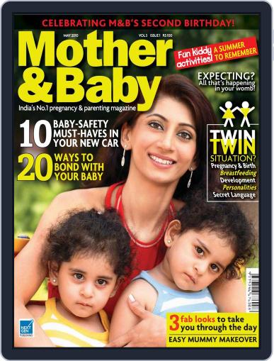 Mother & Baby India May 11th, 2010 Digital Back Issue Cover