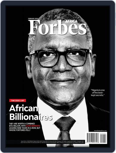Forbes Africa February 1st, 2020 Digital Back Issue Cover