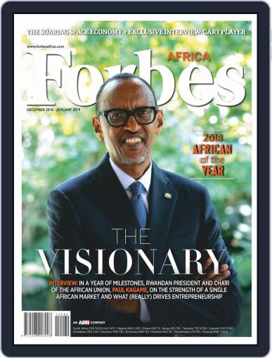 Forbes Africa December 1st, 2018 Digital Back Issue Cover