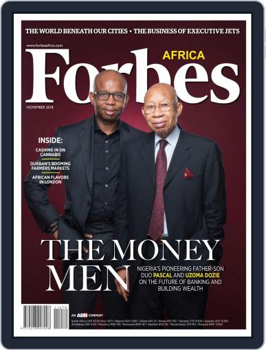 Forbes Africa November 1st, 2018 Digital Back Issue Cover