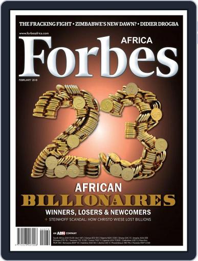Forbes Africa February 1st, 2018 Digital Back Issue Cover