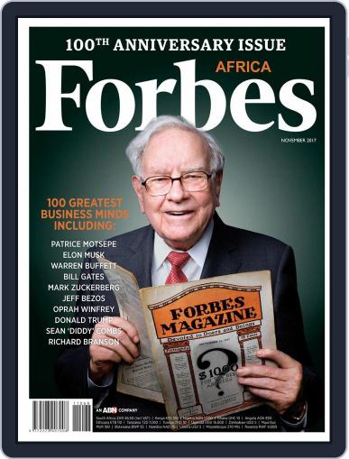Forbes Africa November 1st, 2017 Digital Back Issue Cover