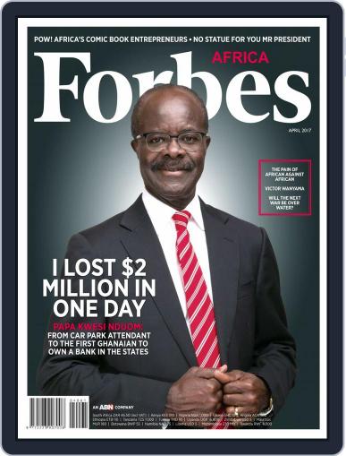Forbes Africa April 1st, 2017 Digital Back Issue Cover