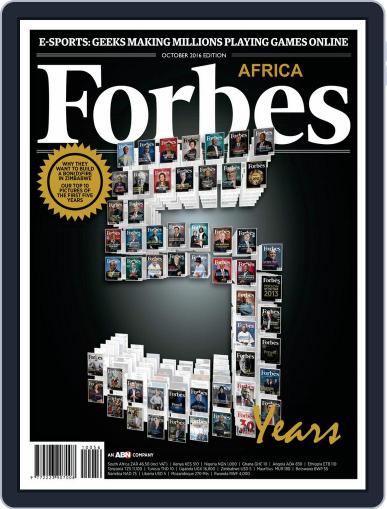 Forbes Africa October 1st, 2016 Digital Back Issue Cover