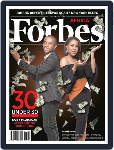 Forbes Africa May 30th, 2016 Digital Back Issue Cover