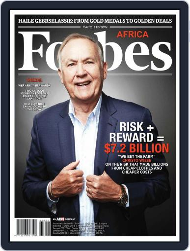 Forbes Africa May 2nd, 2016 Digital Back Issue Cover