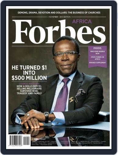Forbes Africa November 1st, 2015 Digital Back Issue Cover