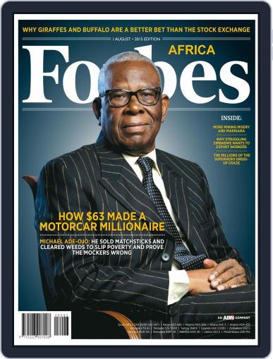 Forbes Africa August 1st, 2015 Digital Back Issue Cover