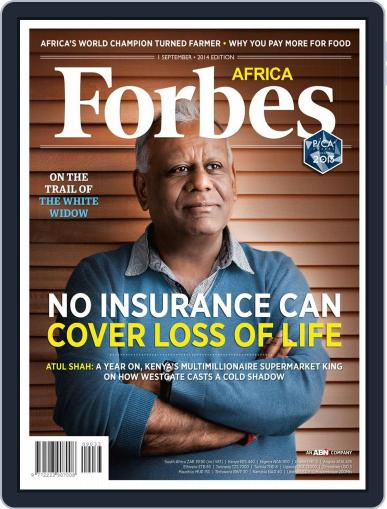 Forbes Africa August 31st, 2014 Digital Back Issue Cover