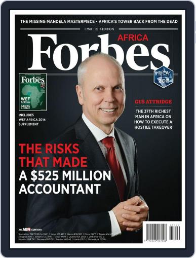 Forbes Africa April 30th, 2014 Digital Back Issue Cover