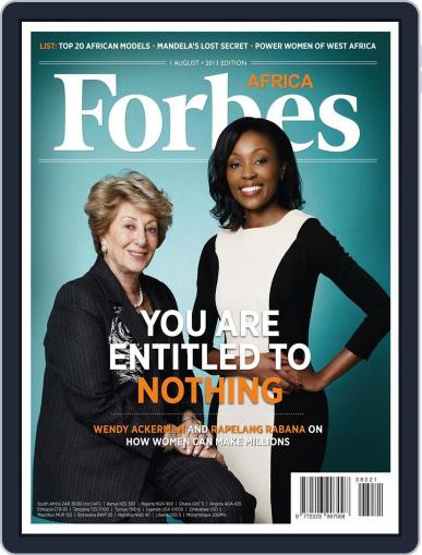 Forbes Africa July 31st, 2013 Digital Back Issue Cover