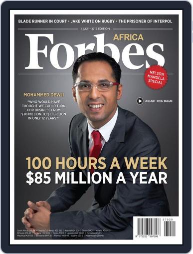 Forbes Africa July 1st, 2013 Digital Back Issue Cover