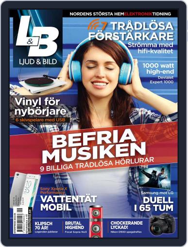 Ljud & Bild August 31st, 2016 Digital Back Issue Cover