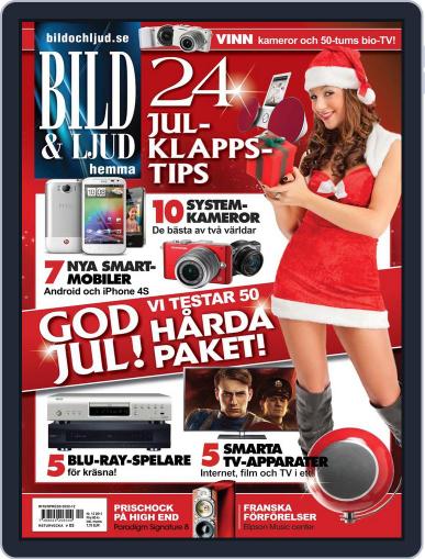 Ljud & Bild December 12th, 2011 Digital Back Issue Cover