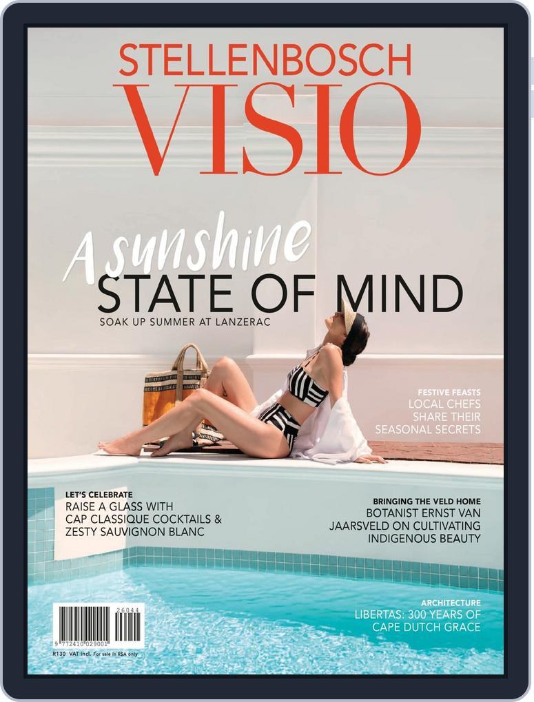 Stellenbosch VISIO November 28th, 2025 Digital Back Issue Cover