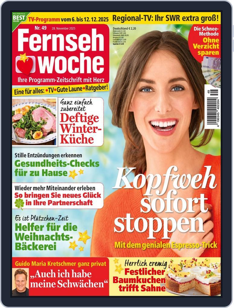 Fernsehwoche (Digital) Subscription                    November 28th, 2025 Issue