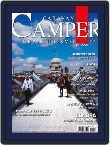 Caravan E Camper Granturismo February 1st, 2018 Digital Back Issue Cover
