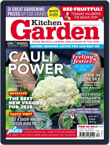 Kitchen Garden December 1st, 2019 Digital Back Issue Cover