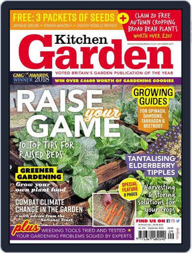 Kitchen Garden September 1st, 2019 Digital Back Issue Cover