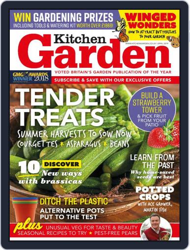 Kitchen Garden April 1st, 2019 Digital Back Issue Cover
