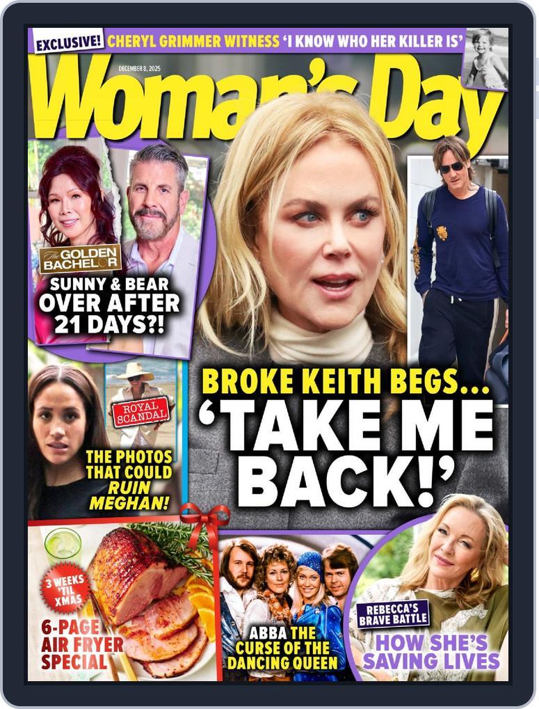 Woman's Day Australia (Digital) Subscription                    November 30th, 2025 Issue